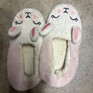 Slipper socks well worn